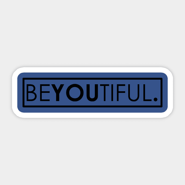 be(you)tiful || Sticker by giraasolee